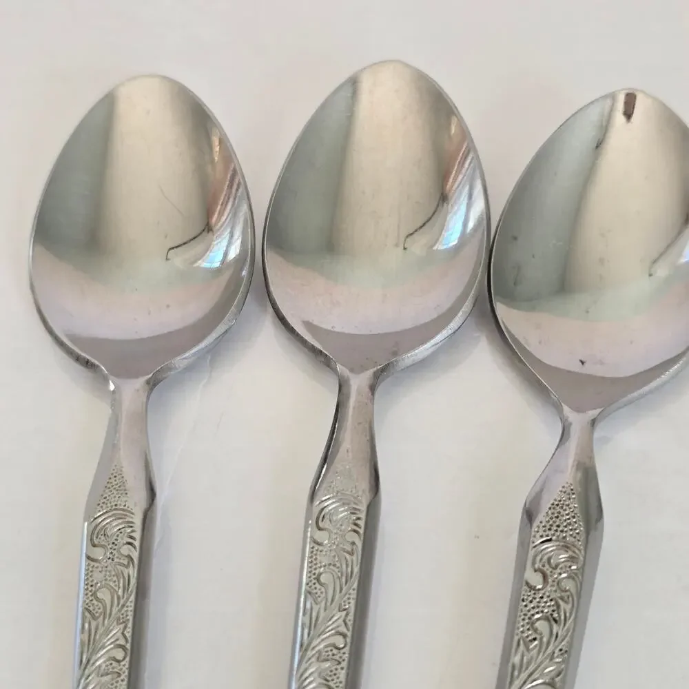 Stanley Roberts Winthrop Teaspoons Set of 3 WM Dalton Japan Stainless Steel